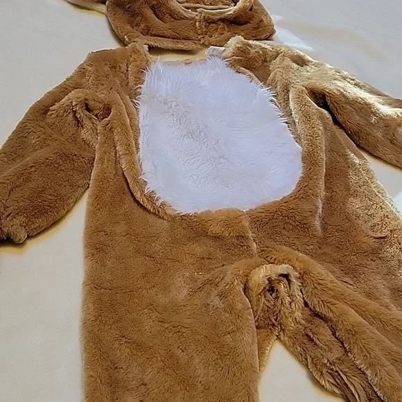 Like New Deer Fawn Costume 12-24 Months Cozy Warm - Picture 5 of 10